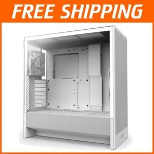 NZXT H5 Flow 2024 - Premium Compact Gaming Case with 360mm Radiator Support - Afbeelding 1 van 11
