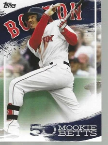 2019 Topps Mookie Betts Highlights card # MB-6 Boston Red Sox - Picture 1 of 1