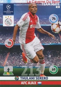032 THULANI SERERO AFC.AJAX CARD CHAMPIONS LEAGUE ADRENALYN 2015 PANINI - Picture 1 of 1