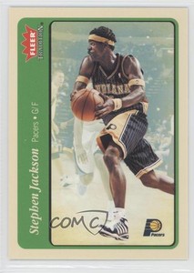 2004-05 Fleer Tradition Green Stephen Jackson #42