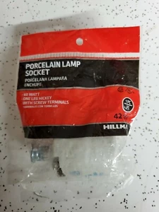 Hillman Gray Lamp Socket 427655 - Picture 1 of 2