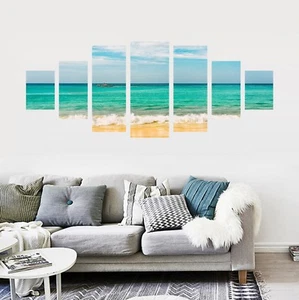 3D Beach Sea 876 Unframed Print Wall Paper Decal Wall Deco Indoor AJ Wall Jenny - Picture 1 of 6