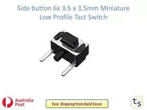Side button 3*6*5 Miniature Low Profile Tact Switch - Picture 1 of 6