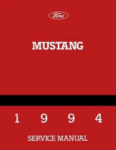 1994 Ford Mustang Shop Service Repair Manual Engine Drivetrain Electrical Book - Picture 1 of 1