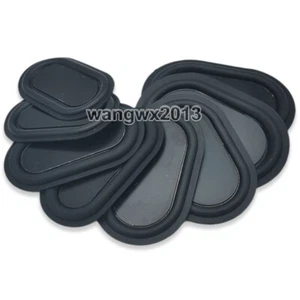 2x Elliptical Speaker Passive Radiator Diaphragm Auxiliary Bass Vibration Plate - Picture 1 of 29