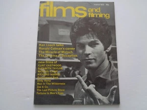 FILMS and FILMING MAGAZINE - MARCH 1972 - RONALD COLEMAN, KEN LOACH - Picture 1 of 2