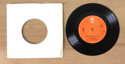 ABBA - MONEY, MONEY, MONEY / CRAZY WORLD, 7" VINYL, EPIC, EPC 4713 (1976) GD/VG - Image 1 of 4