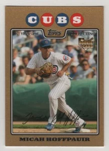 2008 Topps Update Gold Border #189 Micah Hoffpauir Cubs BV$5 ####/2008 - Picture 1 of 1