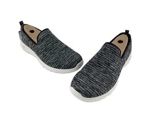 Skechers Go Walk Joy-Everly Women's Black Gray Slip On Shoes Sneakers Size 9 W - Imagen 1 de 7