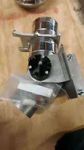 Válvula de gravedad de aluminio desviador de caño KICE 4" 55A4 con actuador SMC conectado - Imagen 1 de 8