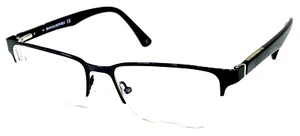 BANANA REPUBLIC “ANTON” 003 Black Matte Half Rimless Eyeglasses Frame 54-18-145 - Picture 1 of 11