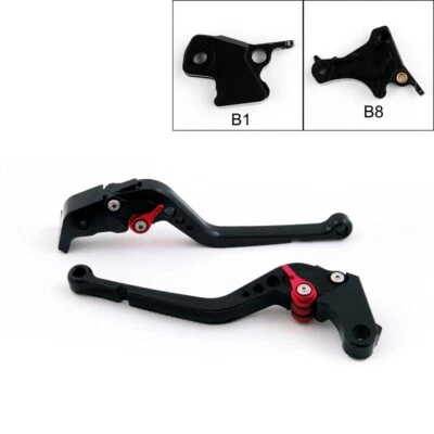 Long Brake Clutch Levers For BMW F800S F800ST 06-13 F800GS F650GS F800R Black #3 Foto 1 de 3