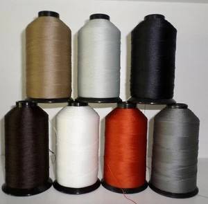 92 Tex 90 gebundenes Nylon Polsterfaden 8 Unzen Spulen - Bild 1 von 15