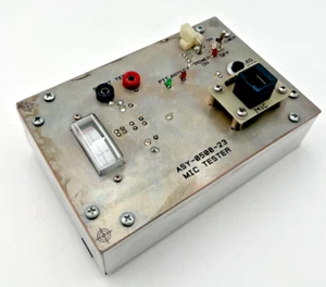MIC TESTER ASY-0500-23 UNTESTED - Picture 1 of 14