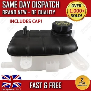 VAUXHALL MOKKA / MOKKA X 2012-2019 RADIATOR COOLANT EXPANSION HEADER TANK & CAP - Picture 1 of 3