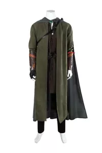LOTR Aragorn Disfraz Cosplay Conjunto El Señor de los Anillos Las Dos Torres Nuevo Cos - Imagen 1 de 30