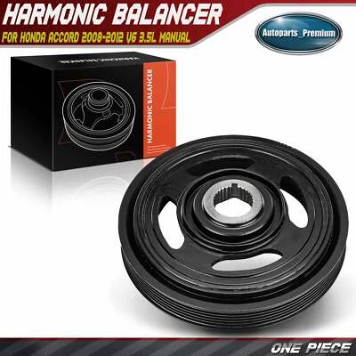 Equilibrador armónico de motor para Honda Accord 2008-2012 V6 transmisión manual de 3,5 L Foto 1 de 4