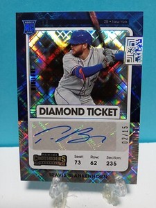 2021 Panini Contenders Diamond Ticket Travis Blankenhorn Autograph 2/15