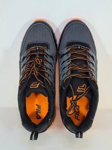 Fila Men's Evergrand TR 21.5 Athletic Shoes Sneakers Size 11 Gray Black Orange - Picture 1 of 10