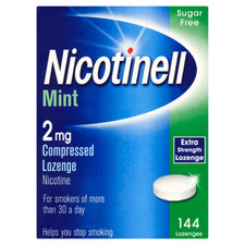 Nicotinell 2mg Lozenge Sugar Free Mint 144 Lozenges