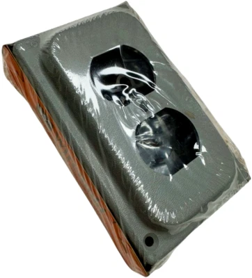 Wiremold 1543GL Grounding Duplex Receptacle Box, 15A, 125V *Free Shipping* - Image 1 of 4