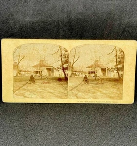 Antikes Foto 1860’er Stereo View Mount Vernon Home Of George Washington - Bild 1 von 7
