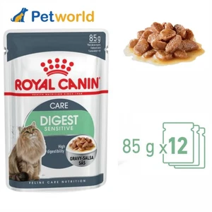 Royal Canin Digest Sensitive Wet Cat Food in Gravy 12 X 85g Pouch - Imagen 1 de 4