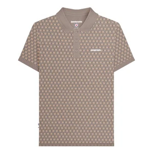 Lambretta Herren AW24 Geometric Poloshirt LB185 - Bild 1 von 6
