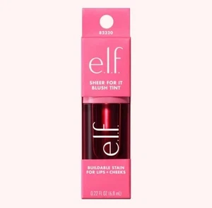 ELF e.l.f Sheer For It Blush Tint Left On Red Full Size 6.8ml Brand New & Boxed - Picture 1 of 4