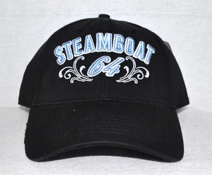 *STEAMBOAT SINCE 1864* Skiing Snowboarding Ball cap hat *defective* *OURAY* - Picture 1 of 4