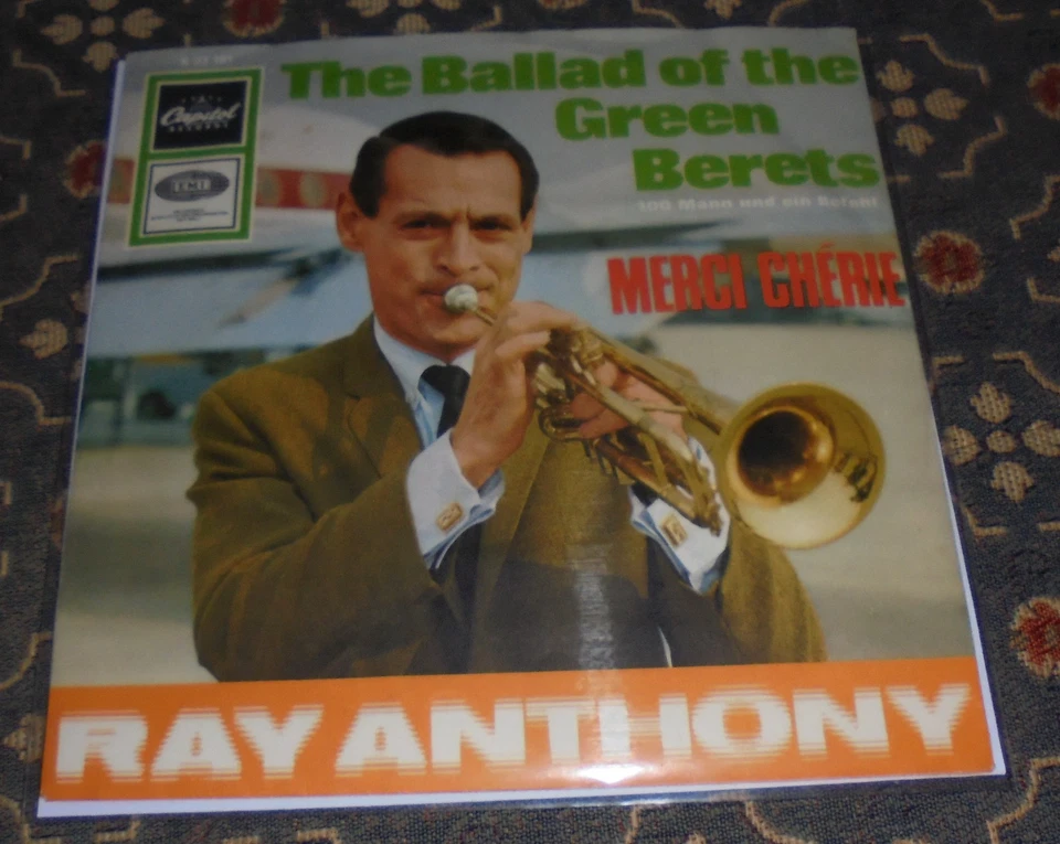 Ray Anthony : The Ballad of the Green Berets,Capitol,7",im Bildcover - Bild 1 von 1