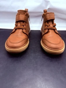 Wonder Nation Boys Casual Hi Top Shoes-Brown-Size  12 - Picture 1 of 8