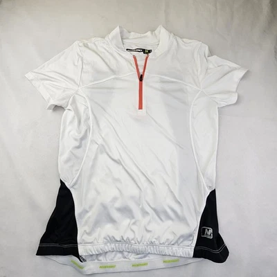 Nishiki NWS Womens Specific Sz Small 1/4 Zip Front Cycling Jersey Pocket Back - Image 1 of 4
