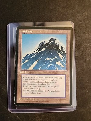 Land Cap - Ice Age - MTG Magic - Rare Land  - Image 1 of 2