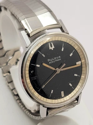 Reloj para hombre ACCUTRON 214 1968 vintage raro como está para restaurar Foto 1 de 4