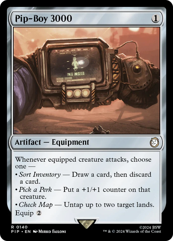 MTG  Pip-Boy 3000 [Fallout] Near Mint  Magic - Image 1 of 1