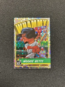 2019 Panini Donruss Mookie Betts Whammy! Case Hit SSP #W1 Boston Red Sox - Picture 1 of 2