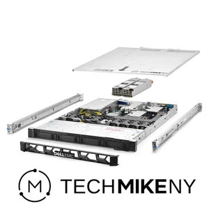Dell PowerEdge R440 Server 2x Silver 4214 2.20Ghz 24-Core 32GB RAM 2x Caddies - Picture 1 of 5