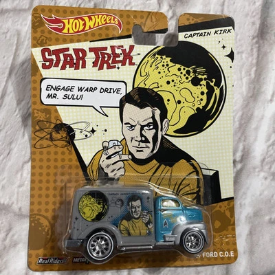 HOT WHEELS '49 FORD C.O.E.   STAR TREK  CAPTAIN KIRK  1:64 - Image 1 of 2
