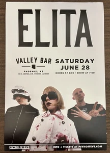 ELITA Concert Poster Phoenix 6/28/25 12x18” - Picture 1 of 7