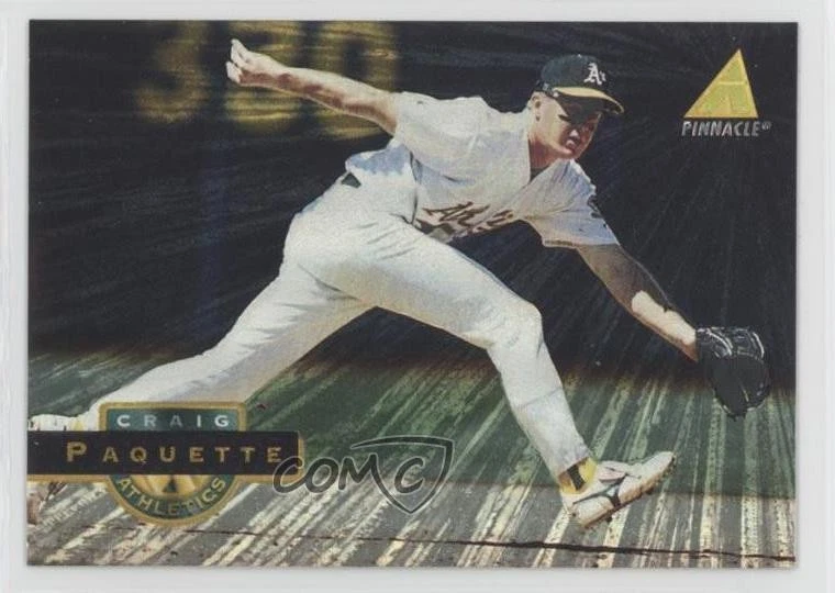 1994 Pinnacle Museum Collection Craig Paquette #328 - Image 1 of 2