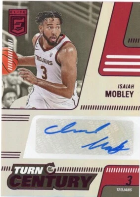 2022-23 Chronicles Draft Isaiah Mobley Turn Of The Century Rookie Auto #TTC-IMO - Image 1 of 2