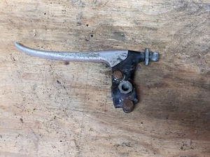 1975 Yamaha DT 175 DT175 Enduro Clutch Lever and Perch BROKEN TIP - Picture 1 of 6