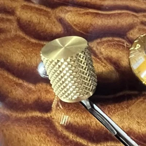 Kinnatone Short Gold Rändel Edelstahl Strat Or Tele Schalter Spitze Klinge Style - Bild 1 von 4