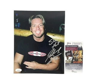 Hot Shot Johnny Devine Signed 8×10 Photo WWF TNA ECW Wrestler - Picture 1 of 2