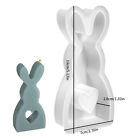 Easter Cute Rabbit Silicone Moulds Gypsum Car Mounted Aromatherapy Candle Mol Gs