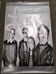 Luna Band Promo Poster 36x24 Great Condition 2000's Dean Wareham Britta Phillips - Picture 1 of 2