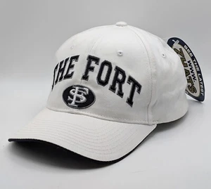 Zephyr Florida State Seminoles The Fort Cap Hat Vintage VTG NEW White Snapback - Picture 1 of 6