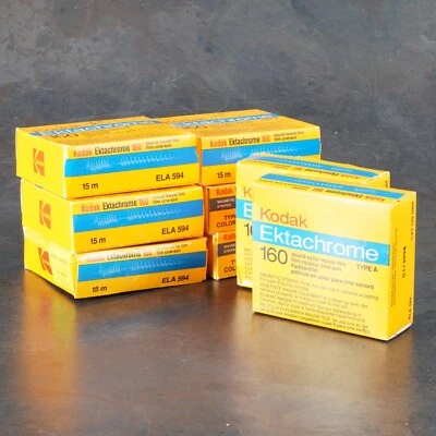 :Kodak Ektachrome 160 Type A Super 8 Film - 8 Pack - Freezer Stored - Image 1 of 3