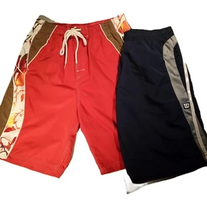 Costume da bagno uomo tavola pantaloncini medi 2 paia nuovo con etichette BUM surf wear WILSON NUOVO CON ETICHETTE - Foto 1 di 13